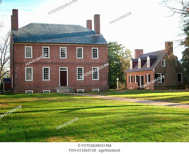 Fredericksburg, VA, Virginia, Kenmore Plantation and Gardens ca. 1770
