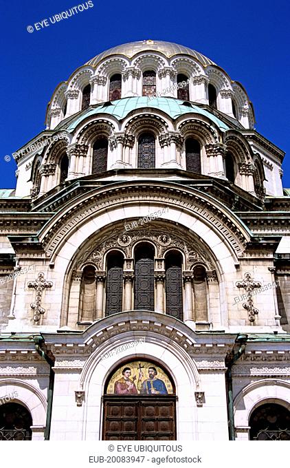 Front of Alexander Nevsky Cathedral