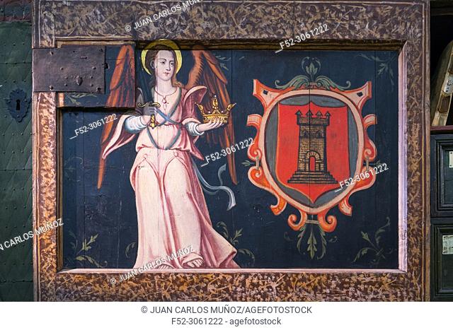 Old Archivist Cupboard, Sant Domenec Church, The Royal Colleges, Tortosa Town, Terres de l'Ebre, Tarragona, Catalunya, Spain