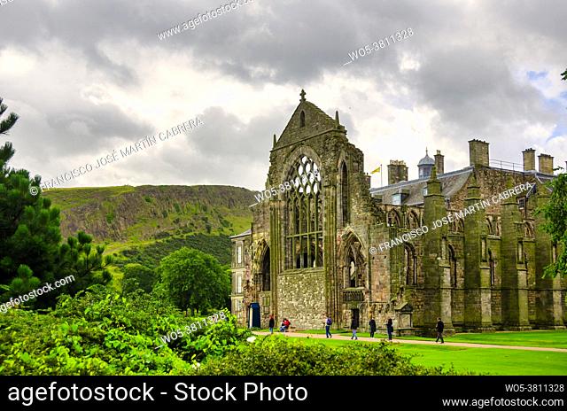 Holyrood Abbey is a ruined Augustinian abbey in Edinburgh, Scotland. Since the 15th century, Holyrood Abbey has been the site of many royal coronations