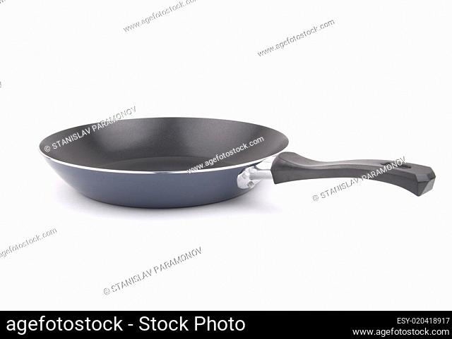 Fry pan - isolated on white background