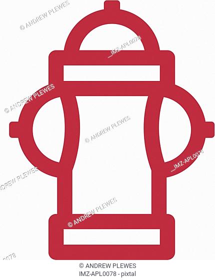 Drawing of a fire hydrant