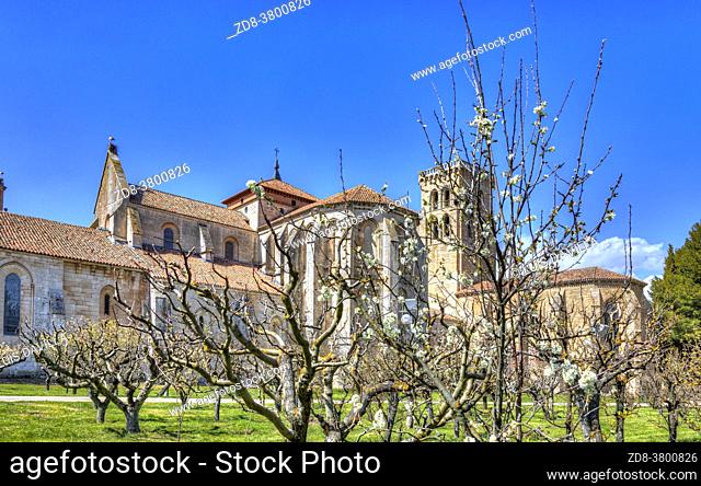 Monastery Santa Maria Real de las Huelgas. Cistercian monastery from the 12th and 13th centuries, founded by King Alfonso VIII and his wife in 1188 for...