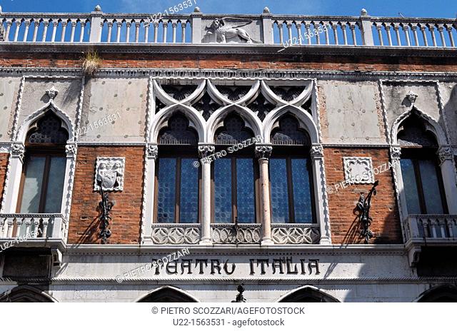 Venezia (Italy): Teatro Italia, in Campiello dell’Anconeta