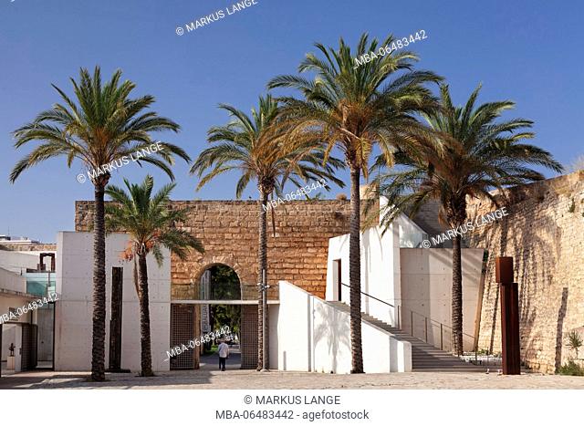 Museu Es Baluard, museum for modern and contemporary art in the fortress of Palma de Majorca, Majorca, the Balearic Islands, Spain