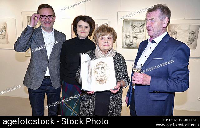 Within an opening of exhibition of artist Oldrich Kulhanek: Courage and Imagination, was launched the author's monograph in the presence of gallerist Vaclav...