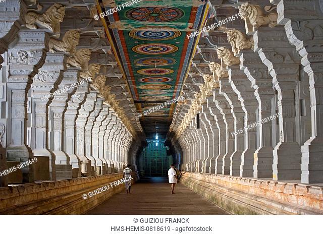 India, Tamil Nadu state, Rameswaram, one of the holy cities of India and important pilgrimage site for both Shaivites and Vaishnavites