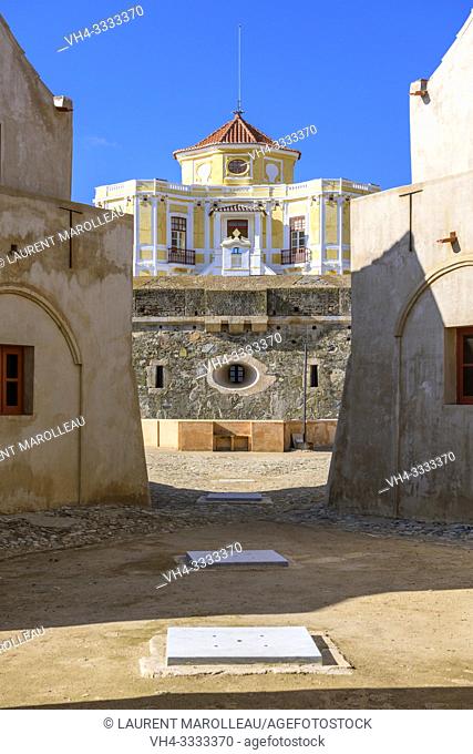 House of the Governor in Fort of Graca from living quarters, Garrison Border Town of Elvas and its Fortifications, Portalegre District, Alentejo Region