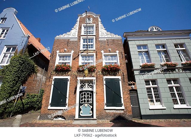 Old Town, Leer, East Frisia, North Sea, Lower Saxony, Germany