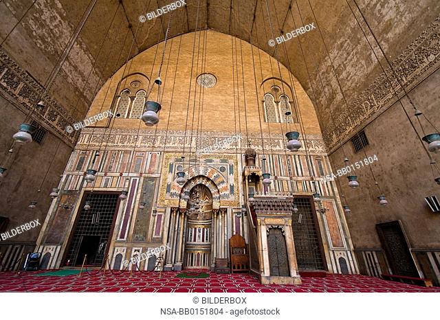 Africa, Egypt, Cairo, Sultan Hassan Mosque