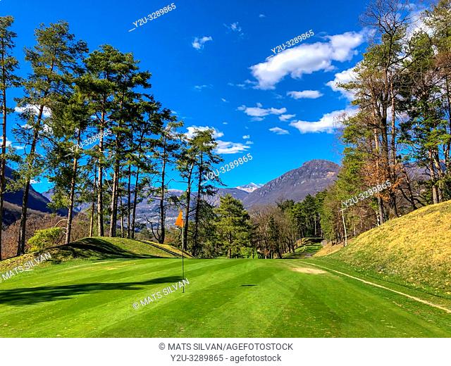 Menaggio Golf Course in Lombardy, Italy
