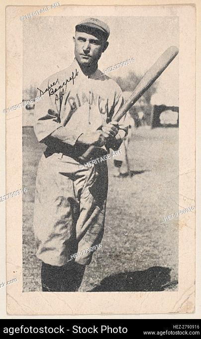 Dave Bancroft, S.S., from Baseball strip cards (W575-2), ca. 1921-22. Creator: Unknown