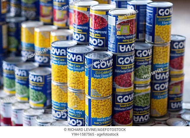 Detail of Goya foods cans from Cantainership by Halcrow Inc Architects, engineers, students and designers from architecture and construction firms around the...
