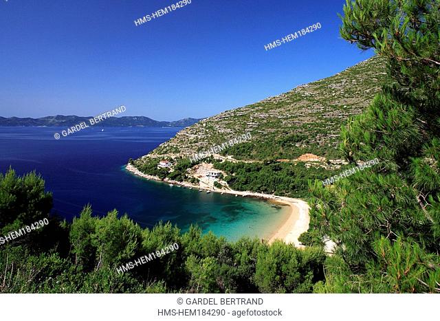 Croatia, Dalmatia, Dalmatian coast, Trstenik village