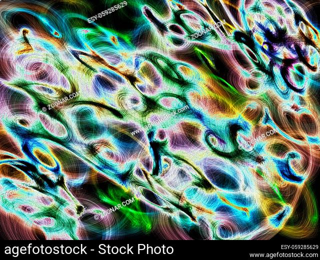 Abstract generated colorful pattern for background and design
