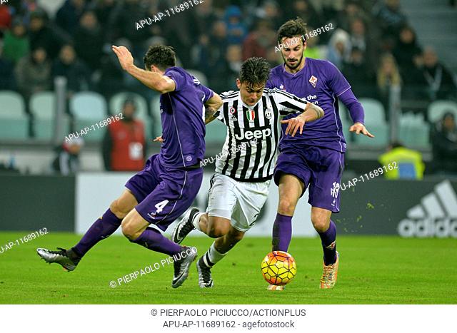 2015 Serie A Football Juventus v Fiorentina Dec 13th. 13.12.2015. Juventus Stadium, Turin, Italy. Serie A. Juventus versus Fiorentina