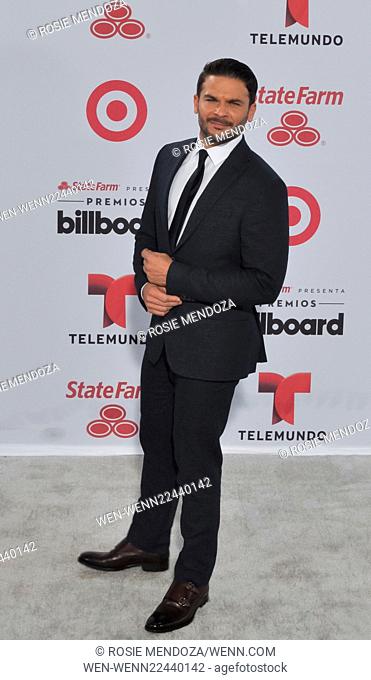 2015 Billboard Latin Music Awards presented by State Farm on Telemundo at the BankUnited Center - Arrivals Featuring: Pedro Capo Where: Miami, Florida