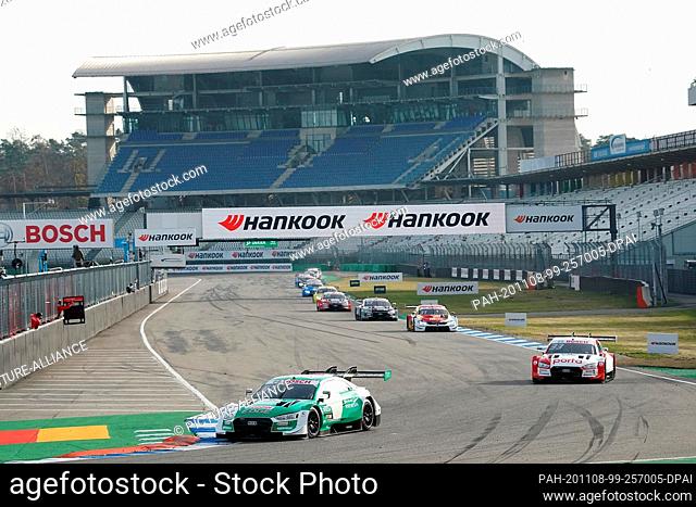 07 November 2020, Baden-Wuerttemberg, Hockenheim: Motorsport: German Touring Car Masters, Hockenheim - DTM - 1st race: The driver field in action