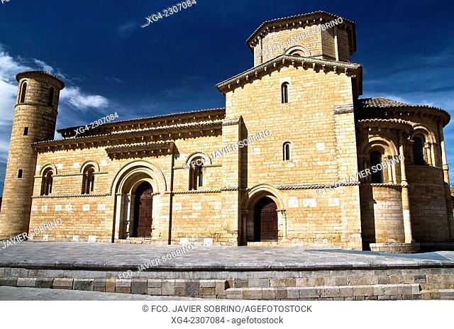 San Martín de Tours Church, Fromista, Palencia Province, Castile-Leon, Spain
