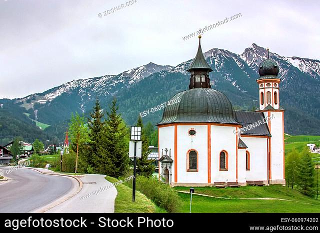 Church of the Holy Cross in Seefeld in Tirol, Austria