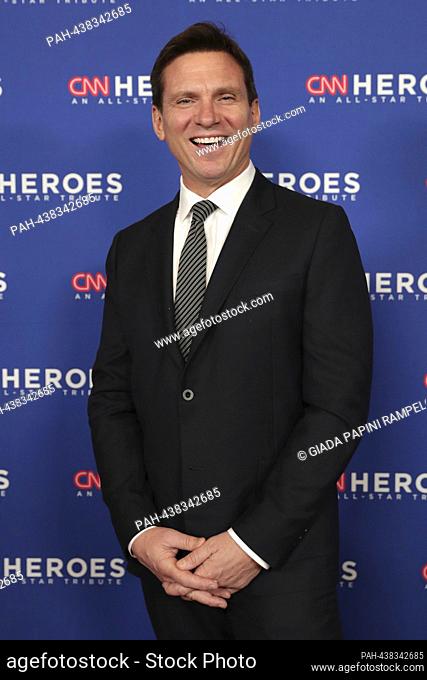 New York, USA, December 10, 2023 - Bill Weir, Attended the 17th Annual CNN Heroes 2023 Today at the Museum of Natural History in New York City