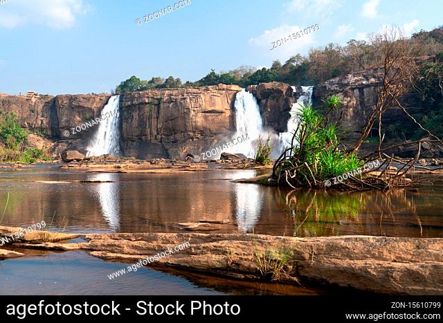 The Athirappilly Water Falls in India