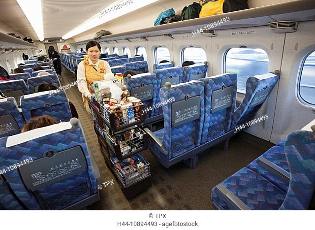 Asia, Japan, Honshu, Bullet Train, Shinkansen, High Speed Rail, JR, Japan Railway, Japan Rail, Japan Rail Pass, Transport, Transportation, Train, Trains