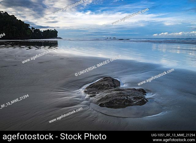 Playa Arco Beach, Uvita, Marino Ballena National Park, Puntarenas Province, Pacific Coast of Costa Rica