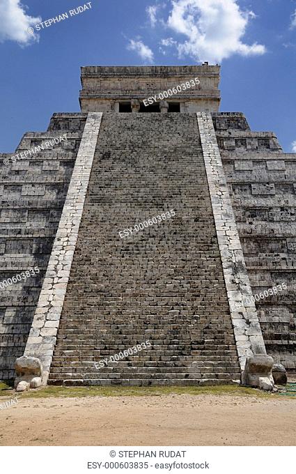 Treppe der Pyramide des Kukulkan