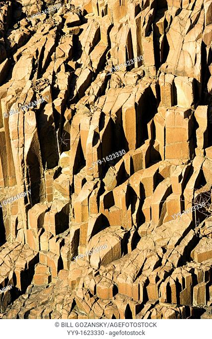 Organ Pipes Rock Formation - Twyfelfontein, Namibia, Africa