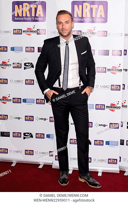 National Reality TV Awards held at the Porchester Hall - Arrivals. Featuring: Calum Best Where: London, United Kingdom When: 30 Sep 2015 Credit: Daniel...