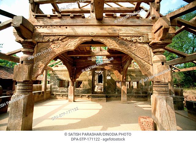 Renovating of old someshwar temple at Rajwadi , Sangmeshwar , Ratnagiri , Maharashtra , India