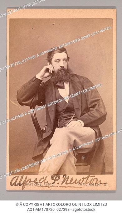 [Alfred Pizzey Newton], 1860s, Albumen silver print, Approx. 10.2 x 6.3 cm (4 x 2 1/2 in.), Photographs