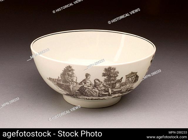 Author: Worcester Royal Porcelain Company. Bowl - About 1785 - Worcester Porcelain Factory Worcester, England, founded 1751