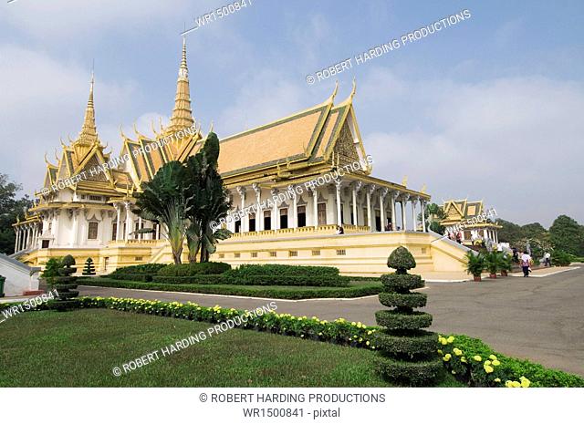 The Throne Hall, The Royal Palace, Phnom Penh, Cambodia