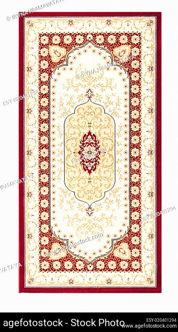 Carpet frame art retro vintage persian desig