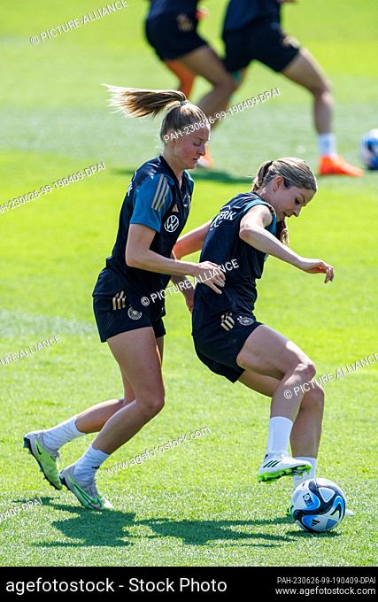 26 June 2023, Bavaria, Herzogenaurach: Soccer: Women, training camp of the national team in preparation for the World Cup