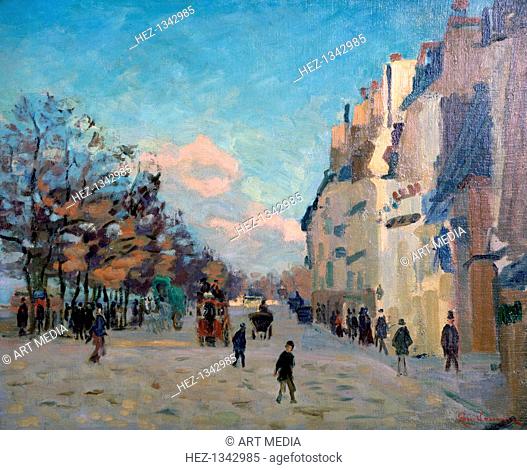 'La Place Valhubert, Paris', c1860-1927. Located in the collection at, Musee d'Orsay, Paris