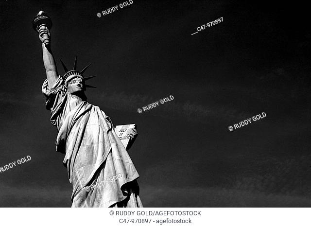 US  New York  Statue of Liberty  The idea of the Statue originated around 1865 with Edouard de Laboulaye who saw the United States as a country that had proved...