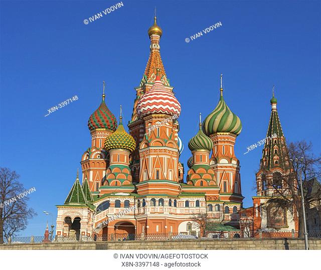 St. Basil's cathedral, Moscow, Russia