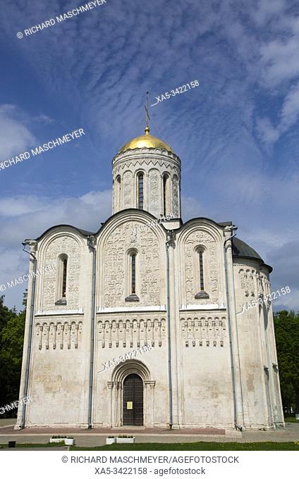 St Demetrius Cathedral (1194-97), UNESCO World Heritage Site, Vladimir, Russia