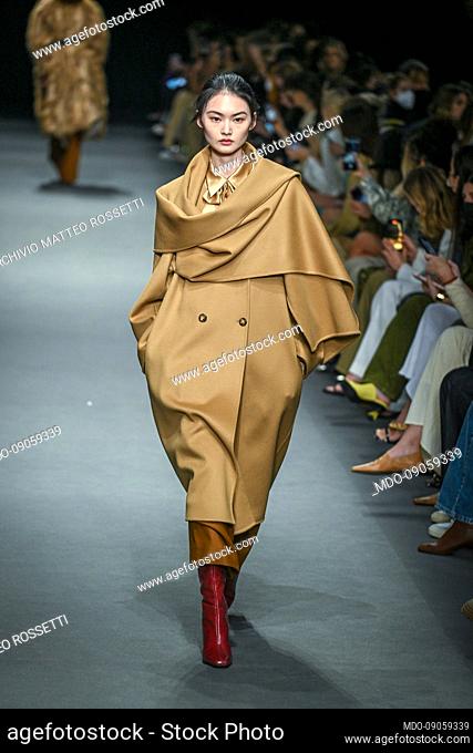 Alberta Ferretti fashion show on the second day of Milan Fashion Week Women's Fall Winter 2022-2023 Collection. Milan (Italy), September 23rd, 2022