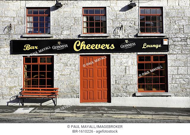 Cheevers Irish Bar, Craughwell, County Galway, Republic of Ireland, Europe