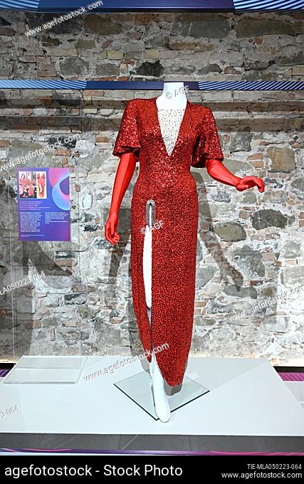 A Far la moda comincia tu ! Exhibition dedicated to Raffaella Carra', the story of an iconic artist through 35 dresses, on the sidelines of the 73 Italian song...