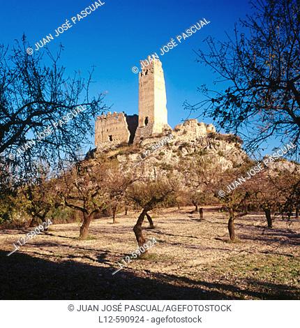 Penella castle (12th Century). Arabic. Cocentaina. Alicante Province. Comunidad Valenciana. Spain