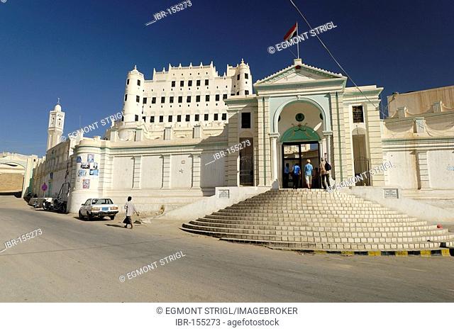 Palace of the sultan, Sayun, Wadi Hadramaut, Yemen