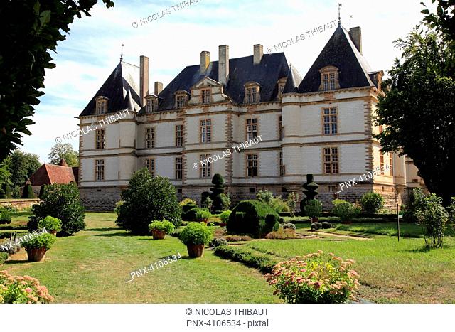 France, Bourgogne Franche Comte, Saone et Loire department (71), Cormatin, the castle
