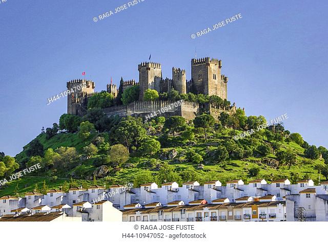 Spain, Europe, Andalucia, Region, Cordoba, Province, Almodovar del Rio, City, Almodovar Castle, Guadalquivir, almodovar, Arab, architecture, castle, fortress