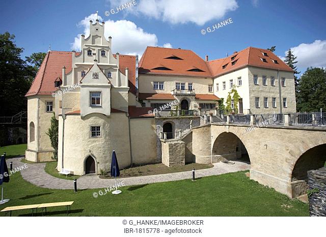 Schloss Schleinitz castle in Leuben-Schleinitz, Ketzerbachtal near Meissen, Saxony, Germany, Europe