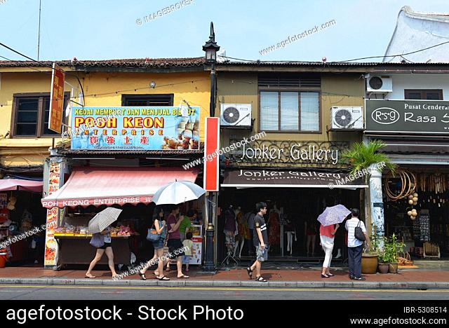Jonker Street, Melaka, Malaysia, Asia